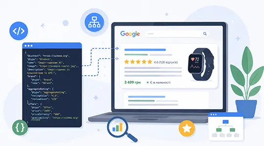 як отримати розширені сніпети в Google