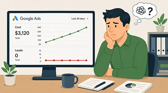 Why Google Ads Doesn’t Generate Leads